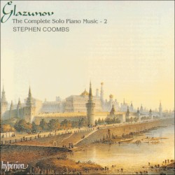 The Complete Solo Piano Music, Volume 2 by Alexander Glazunov ;   Stephen Coombs