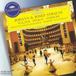 Walzer / Polkas / Märsche by Johann  &   Josef Strauss ;   Berliner Philharmoniker ,   Herbert von Karajan