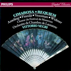 Requiem by Domenico Cimarosa :   Orchestre de Chambre de Lausanne ,   Vittorio Negri ,   Elly Ameling ,   Birgit Finnilä ,   Kurt Widmer