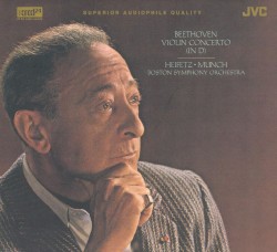 Violin Concerto (In D) by Beethoven ;   Heifetz ,   Boston Symphony Orchestra