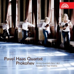 String Quartets nos. 1 & 2 / Sonata for Two Violins by Prokofiev ;   Pavel Haas Quartet