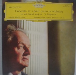 Concerto N° 5 Pour Piano Et Orchestre by Beethoven ;   Wilhelm Kempff ,   Ferdinand Leitner  -   Orchestre Philharmonique de Berlin