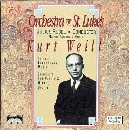 Concerto for Violin and Wind Orchestra, Op. 12 / Kleine Dreigroschenmusik