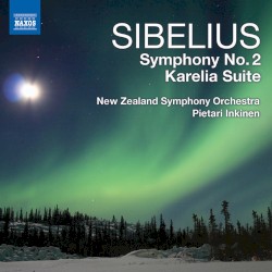 Symphony no. 2 / Karelia Suite by Jean Sibelius ;   New Zealand Symphony Orchestra ,   Pietari Inkinen