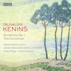 Symphony no. 1 / Two Concertos by Tālivaldis Ķeniņš ;   Agnese Egliņa ,   Latvian National Symphony Orchestra ,   Andris Poga ,   Guntis Kuzma