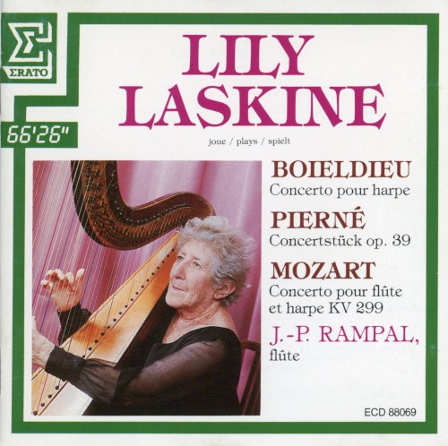 Boieldieu: Concerto pour harpe / Pierné: Concertstück, op. 39 / Mozart: Concerto pour flûte et harpe, KV 299