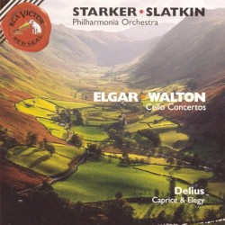 Elgar, Walton: Cello Concertos / Delius: Caprice & Elegy by Elgar ,   Walton ,   Delius ;   Starker ,   Slatkin ,   Philharmonia Orchestra
