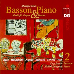 Musique pour basson & piano 2 by Dag Jensen ,   Midori Kitagawa
