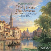 Violin Sonatas & Three Romances by Robert Schumann ;   Anthony Marwood ,   Susan Tomes