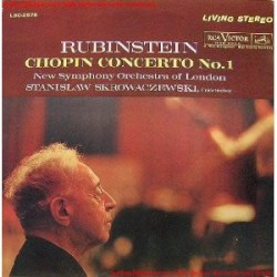 Concerto No. 1 by Chopin ;   Arthur Rubinstein ,   New Symphony Orchestra of London ,   Stanislaw Skrowaczewski