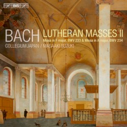 Lutheran Masses II by Johann Sebastian Bach ;   Bach Collegium Japan ,   Masaaki Suzuki