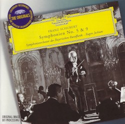 Symphonies Nos. 5 & 9 by Franz Schubert ;   Symphonieorchester des Bayerischen Rundfunks ,   Eugen Jochum