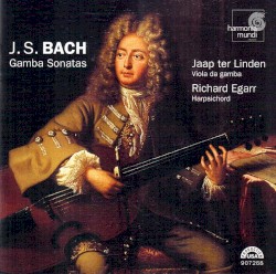 Gamba Sonatas by J. S. Bach ;   Jaap ter Linden ,   Richard Egarr