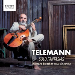 Solo Fantasias by Telemann ;   Richard Boothby
