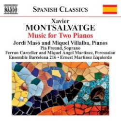 Piano Music, Volume 3: Music for Two Pianos by Xavier Montsalvatge ;   Jordi Masó ,   Miquel Villalba