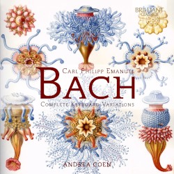 Complete Keyboard Variations by Carl Philipp Emanuel Bach ;   Andrea Coen