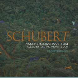 Piano Sonatas, D 958, D 784 / Allegretto, D 915 / Andante, D 29 by Schubert ;   Giuseppe Bruno