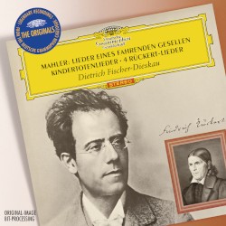 Lieder eines fahrenden Gesellen / Kindertotenlieder / 4 Rückert-Lieder by Mahler ;   Dietrich Fischer‐Dieskau