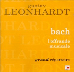 Musikalisches Opfer, BWV 1079 by J. S. Bach ;   Barthold Kuijken ,   Robert Kohnen ,   Gustav Leonhardt