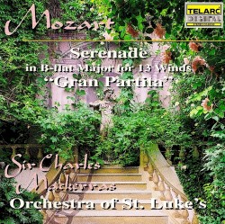 Serenade in B-flat major for 13 winds, "Gran Partita" by Mozart ;   Orchestra of St. Luke’s ,   Sir Charles Mackerras