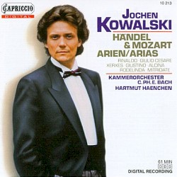 Arien by Händel ,   Mozart ;   Jochen Kowalski ,   Kammerorchester C.Ph.E. Bach ,   Hartmut Haenchen