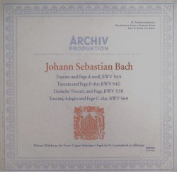 Toccaten und Fugen by Johann Sebastian Bach ;   Helmut Walcha