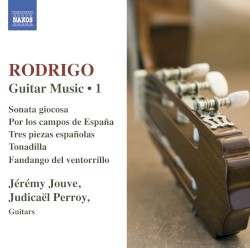 Guitar Music • 1 by Rodrigo ;   Jérémy Jouve ,   Judicaël Perroy