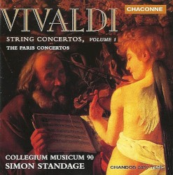 String Concertos, Volume 1 by Vivaldi ;   Collegium Musicum 90 ,   Simon Standage