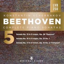 Complete Piano Sonatas 5 by Beethoven ;   Konstantin Scherbakov