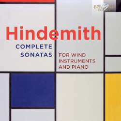 Complete Sonatas for Wind Instruments and Piano by Paul Hindemith