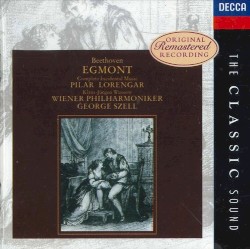 Egmont: Complete Incidental Music by Beethoven ;   Pilar Lorengar ,   Klausjürgen Wussow ,   Wiener Philharmoniker ,   George Szell