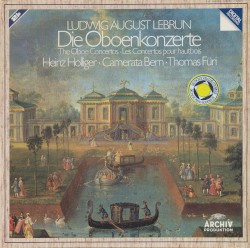 Oboe Concertos by Ludwig August Lebrun ;   Heinz Holliger ,   Camerata Bern ,   Thomas Füri