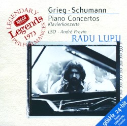 Piano Concertos by Robert Schumann ;   Edvard Grieg ;   Radu Lupu ,   London Symphony Orchestra ,   André Previn