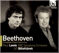 Complete Piano Concertos by Beethoven ;   Paul Lewis ,   Jiří Bělohlávek ,   BBC Symphony Orchestra