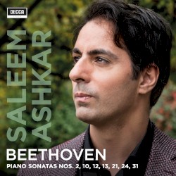 Piano Sonatas nos. 2, 10, 12, 13, 21, 24, 31 by Beethoven ;   Saleem Ashkar