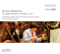 Complete Works for Orchestra, Vol. 1 by Bruno Maderna ;   hr‐Sinfonieorchester ,   Arturo Tamayo