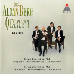 String Quartet op. 76 no. 3 ‘Emperor’ / String Quartet op. 74 no. 3 ‘The Rider’ by Haydn ;   The Alban Berg Quartet