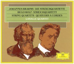 Streichquartette by Johannes Brahms ,   Hugo Wolf ;   LaSalle Quartet