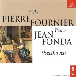 Sonatas for piano and violoncello by Ludwig van Beethoven ;   Pierre Fournier ,   Jean Fonda