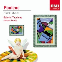 Piano Music by Poulenc ;   Gabriel Tacchino ,   Jacques Février