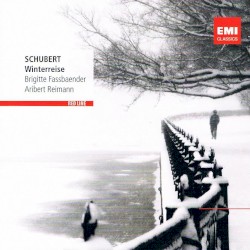 Winterreise by Franz Schubert ;   Brigitte Fassbaender ,   Aribert Reimann
