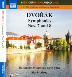 Symphonies nos. 7 and 8 by Dvořák ;   Baltimore Symphony Orchestra ,   Marin Alsop