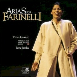 Arias for Farinelli by Vivica Genaux ,   Akademie für Alte Musik Berlin ,   René Jacobs
