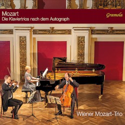 Die Klaviertrios nach dem Autograph by Mozart ;   Wiener Mozart-Trio