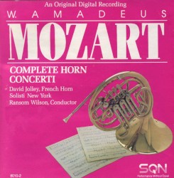 Complete Horn Concerti by David Jolley, French Horn  &   Solisti New York  &   Ransom Wilson, Conductor