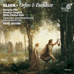 Orfeo & Euridice by Gluck ;   Bernarda Fink ,   Veronica Cangemi ,   María Cristina Kiehr ,   Freiburger Barockorchester ,   RIAS Kammerchor ,   René Jacobs