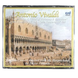 12 Concerti Op. 8, "Trial of Harmony & Invention" / Flute Concerto RV 429 / Cello Concerto RV 424 by Antonio Vivaldi ;   The English Concert ,   Trevor Pinnock