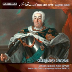 Secular Cantatas, Volume 8: Celebratory Cantatas by Johann Sebastian Bach ;   Bach Collegium Japan ,   Masaaki Suzuki