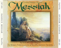 Messiah by Handel ;   NightPro Symphony Orchestra ,   Mormon Tabernacle Choir ,   Sir David Willcocks