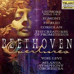 Overtures by Ludwig van Beethoven ;   Yoel Levi ,   Atlanta Symphony Orchestra